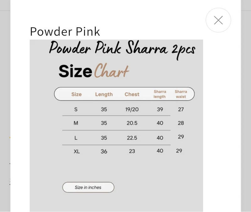 Pink powder sharara